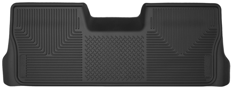 Ford F-150 Floor Liners - Rear - Husky Liners - X-act Contour, 2nd Row - Black - `09-`12